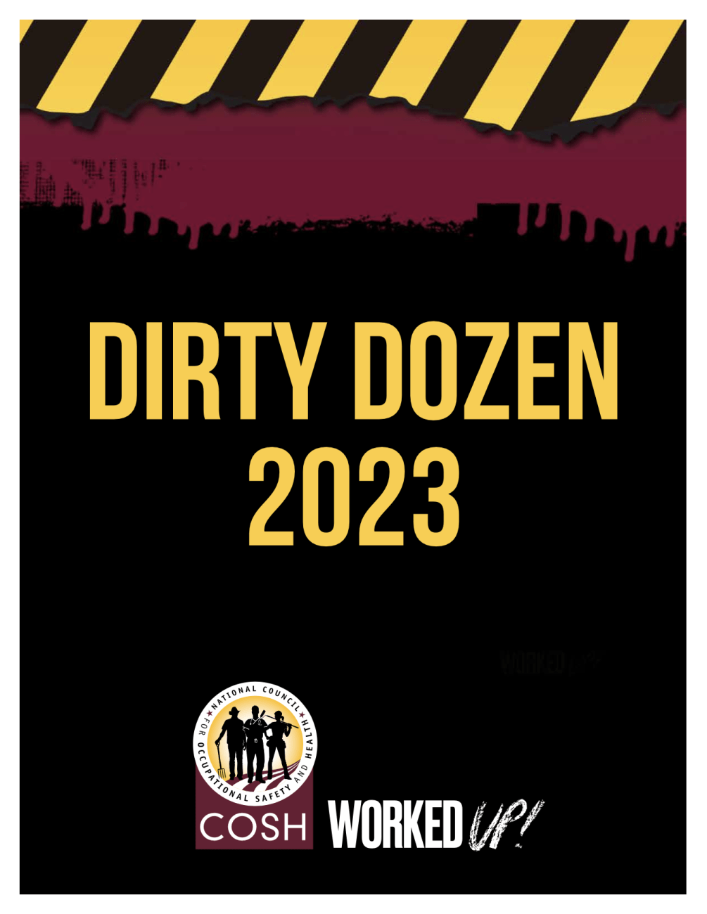 Dirty Dozen 2023 National Council for Occupational Safety and Health