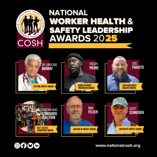 National Worker Health & Safety Leadership Awards