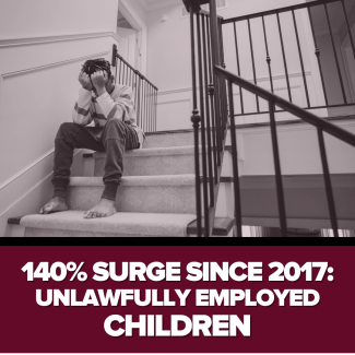 140% surge since 2017: unlawfully employed children img