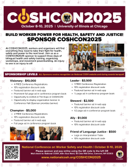 img-COSHCON2025 Sponsorship Opportunities