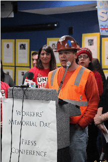 Workers Memorial Week event