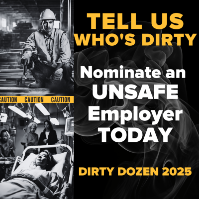 Nominations for the 2025 Dirty Dozen are open