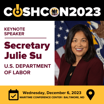 Secretary Julie Su Keynote at COSHCON2023