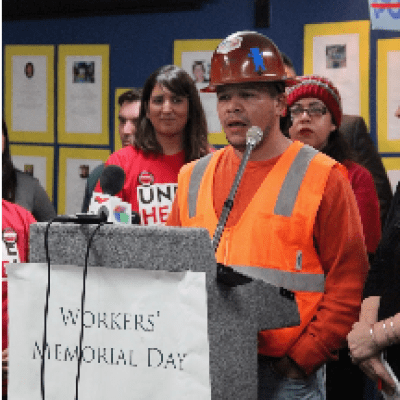 Workers Memorial Week event